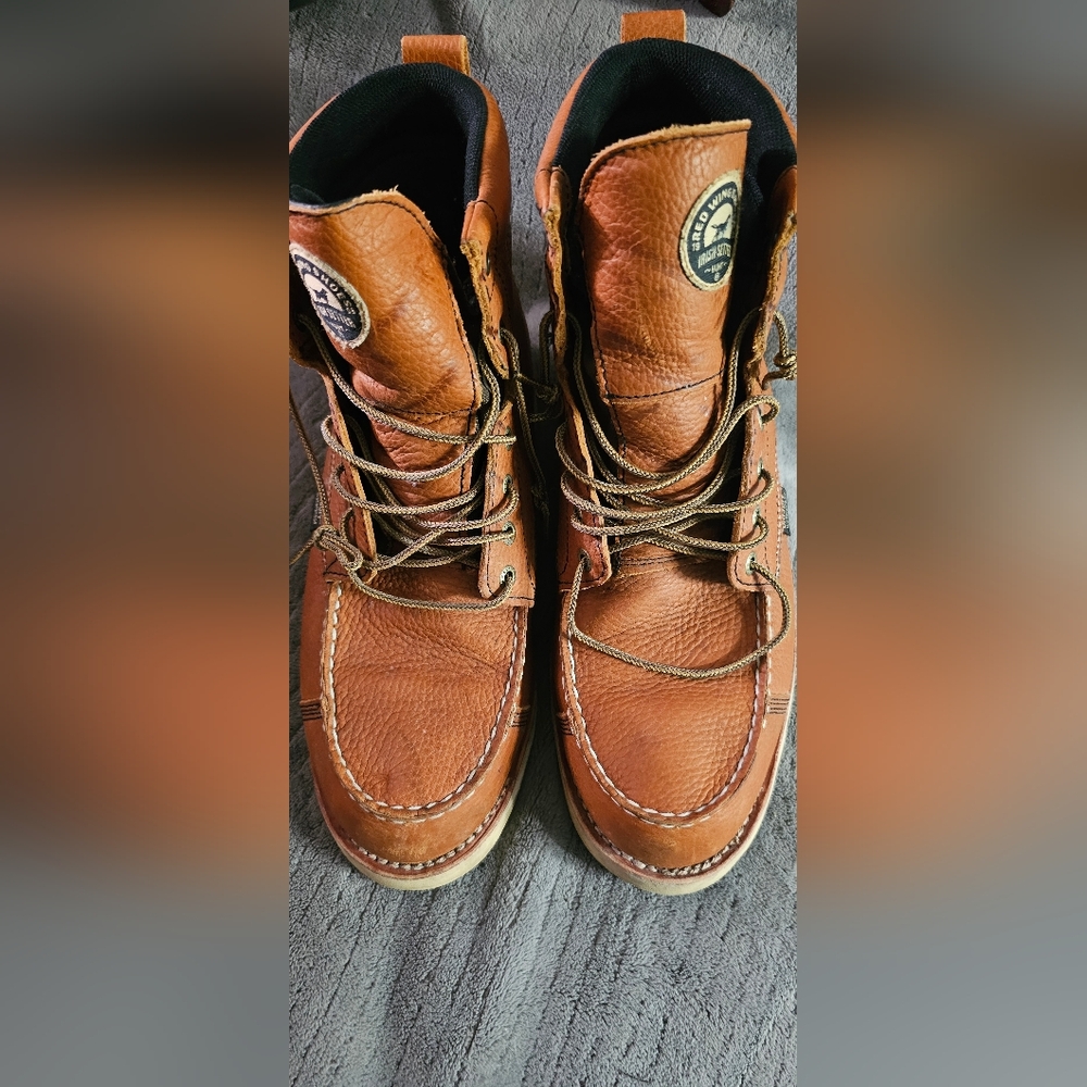 RED WINGS WINGSHOOTER MEN'S 7-INCH WATERPROOF LEATHER BOOT IRISH SETTER SIZE 11